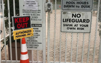 Ridges Pool Remains Closed During Construction